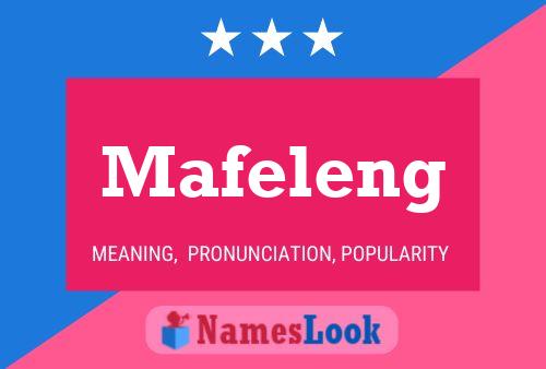 Mafeleng Naam Poster