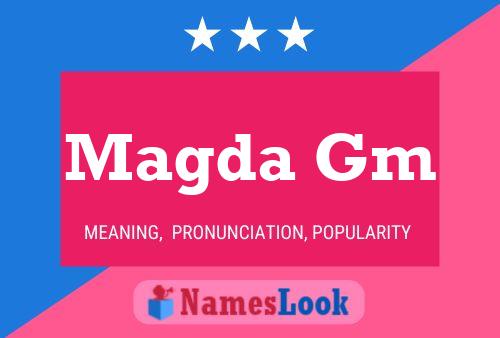 Magda Gm Naam Poster