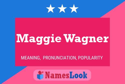 Maggie Wagner Naam Poster