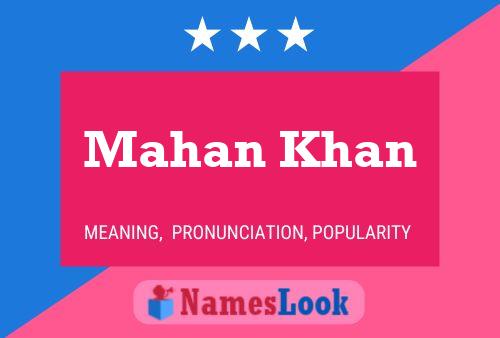 Mahan Khan Naam Poster