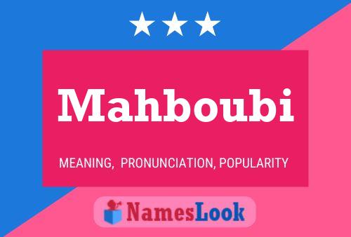 Mahboubi Naam Poster