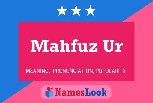 Mahfuz Ur Naam Poster