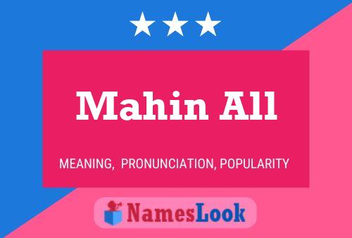 Mahin All Naam Poster