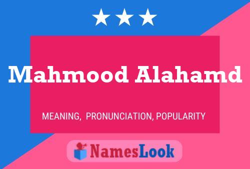 Mahmood Alahamd Naam Poster