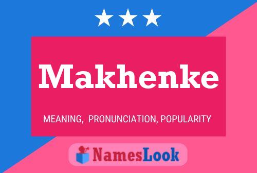 Makhenke Naam Poster