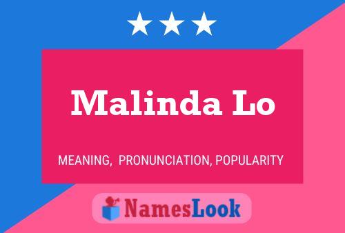 Malinda Lo Naam Poster