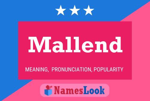 Mallend Naam Poster