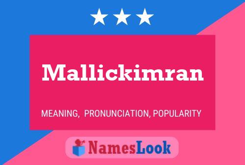 Mallickimran Naam Poster