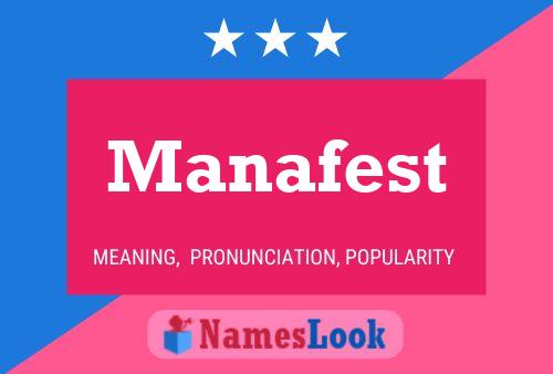 Manafest Naam Poster