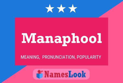 Manaphool Naam Poster