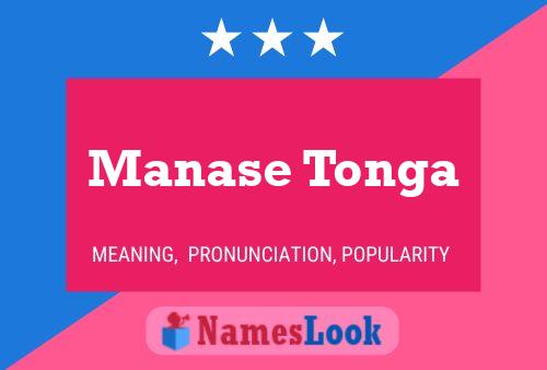 Manase Tonga Naam Poster