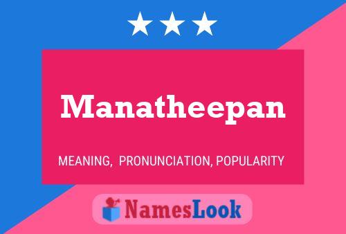 Manatheepan Naam Poster