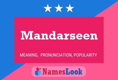 Mandarseen Naam Poster