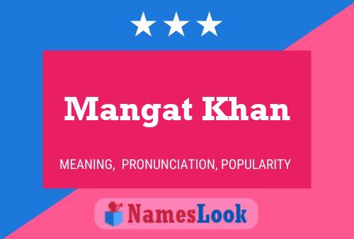 Mangat Khan Naam Poster