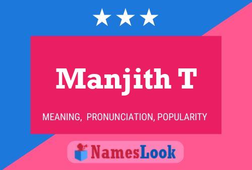 Manjith T Naam Poster