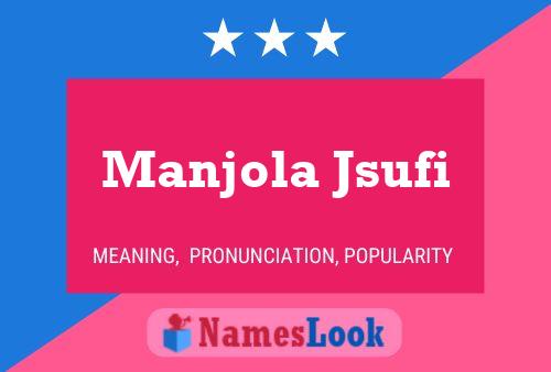 Manjola Jsufi Naam Poster