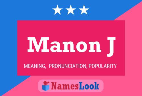 Manon J Naam Poster