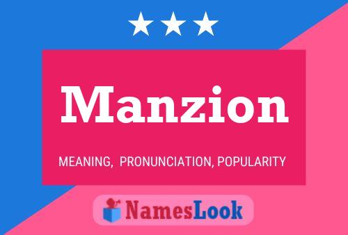 Manzion Naam Poster