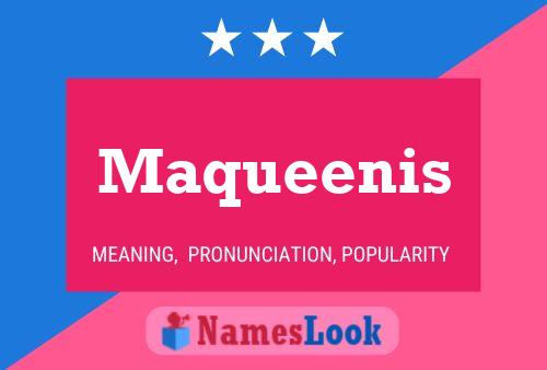 Maqueenis Naam Poster