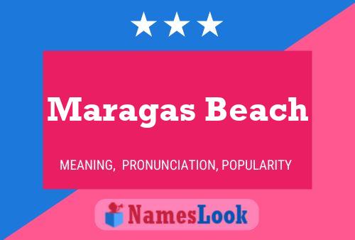 Maragas Beach Naam Poster