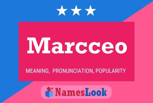 Marcceo Naam Poster