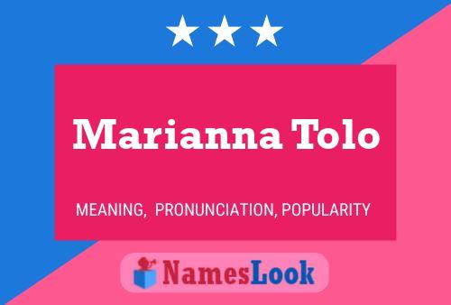 Marianna Tolo Naam Poster