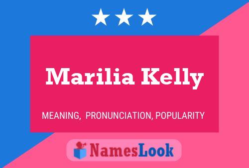 Marilia Kelly Naam Poster