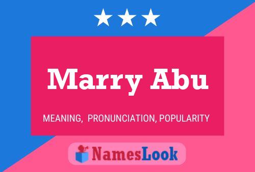 Marry Abu Naam Poster