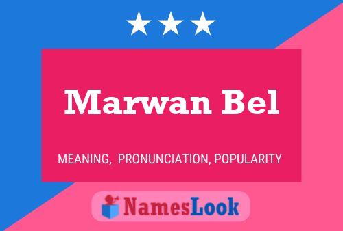 Marwan Bel Naam Poster