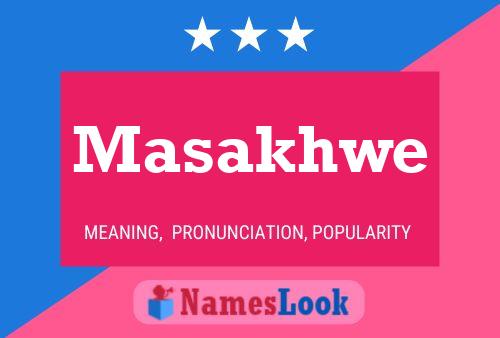 Masakhwe Naam Poster