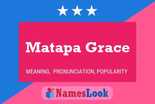 Matapa Grace Naam Poster