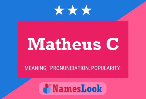 Matheus C Naam Poster