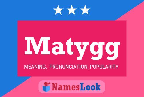 Matygg Naam Poster