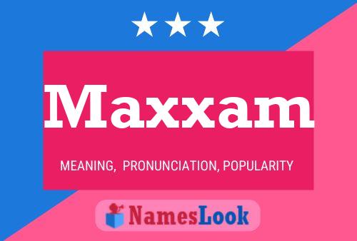 Maxxam Naam Poster