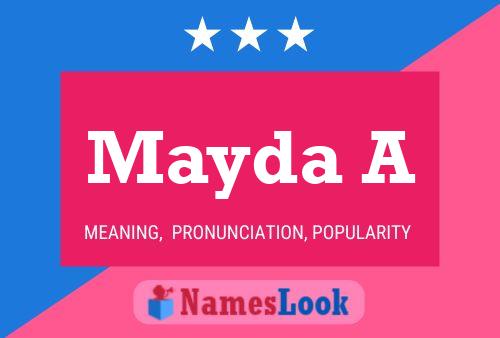 Mayda A Naam Poster