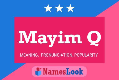 Mayim Q Naam Poster