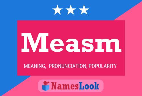 Measm Naam Poster