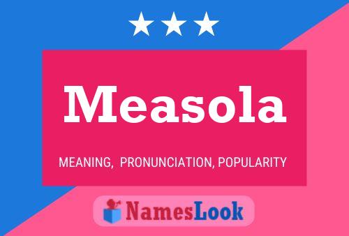 Measola Naam Poster