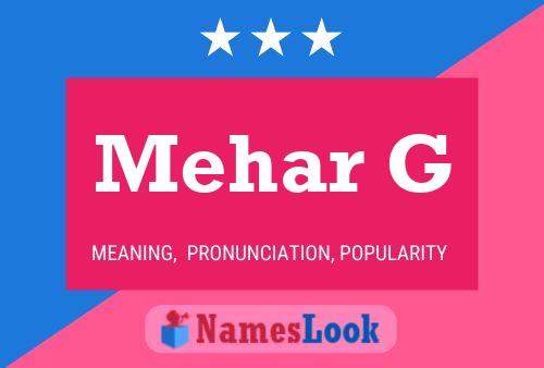 Mehar G Naam Poster