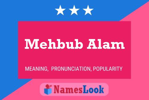 Mehbub Alam Naam Poster