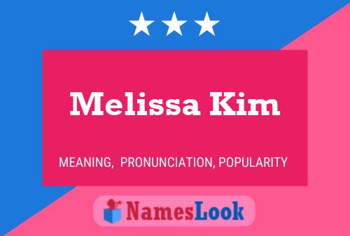 Melissa Kim Naam Poster