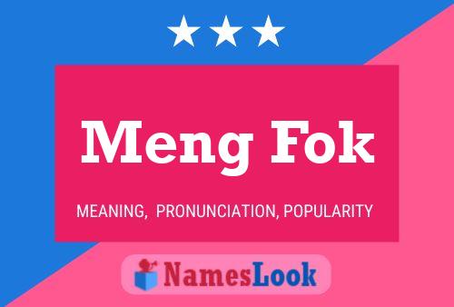 Meng Fok Naam Poster