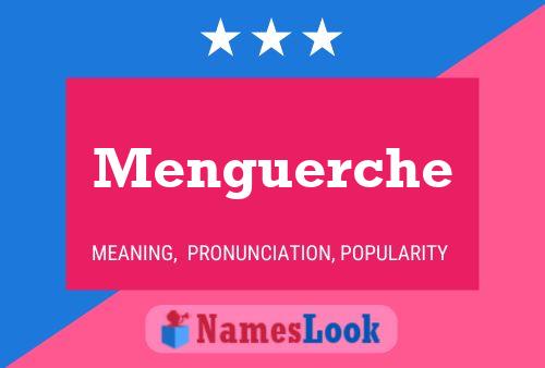 Menguerche Naam Poster