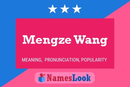 Mengze Wang Naam Poster