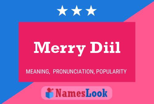 Merry Diil Naam Poster