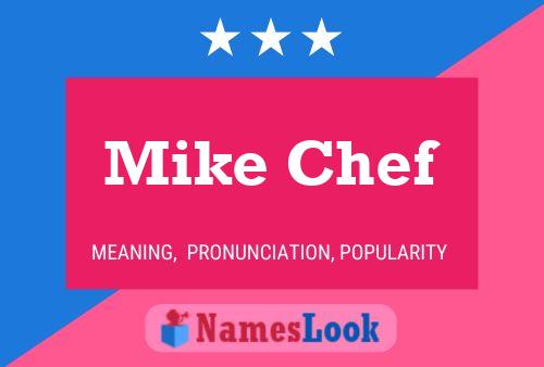 Mike Chef Naam Poster