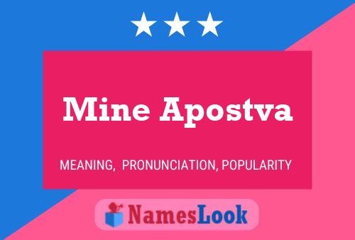 Mine Apostva Naam Poster