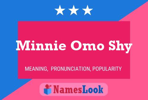 Minnie Omo Shy Naam Poster