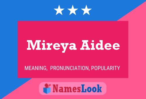 Mireya Aidee Naam Poster