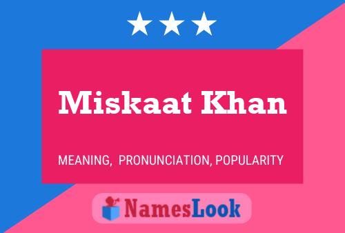 Miskaat Khan Naam Poster